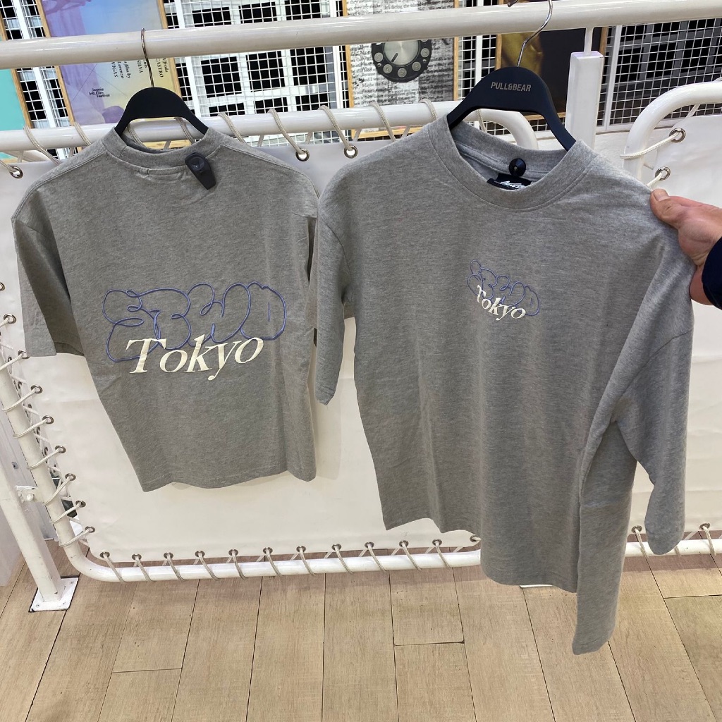 จัสทิพ. เสื้อยืดโลโก้ STWD Pull&Bear (ผู้ชาย)