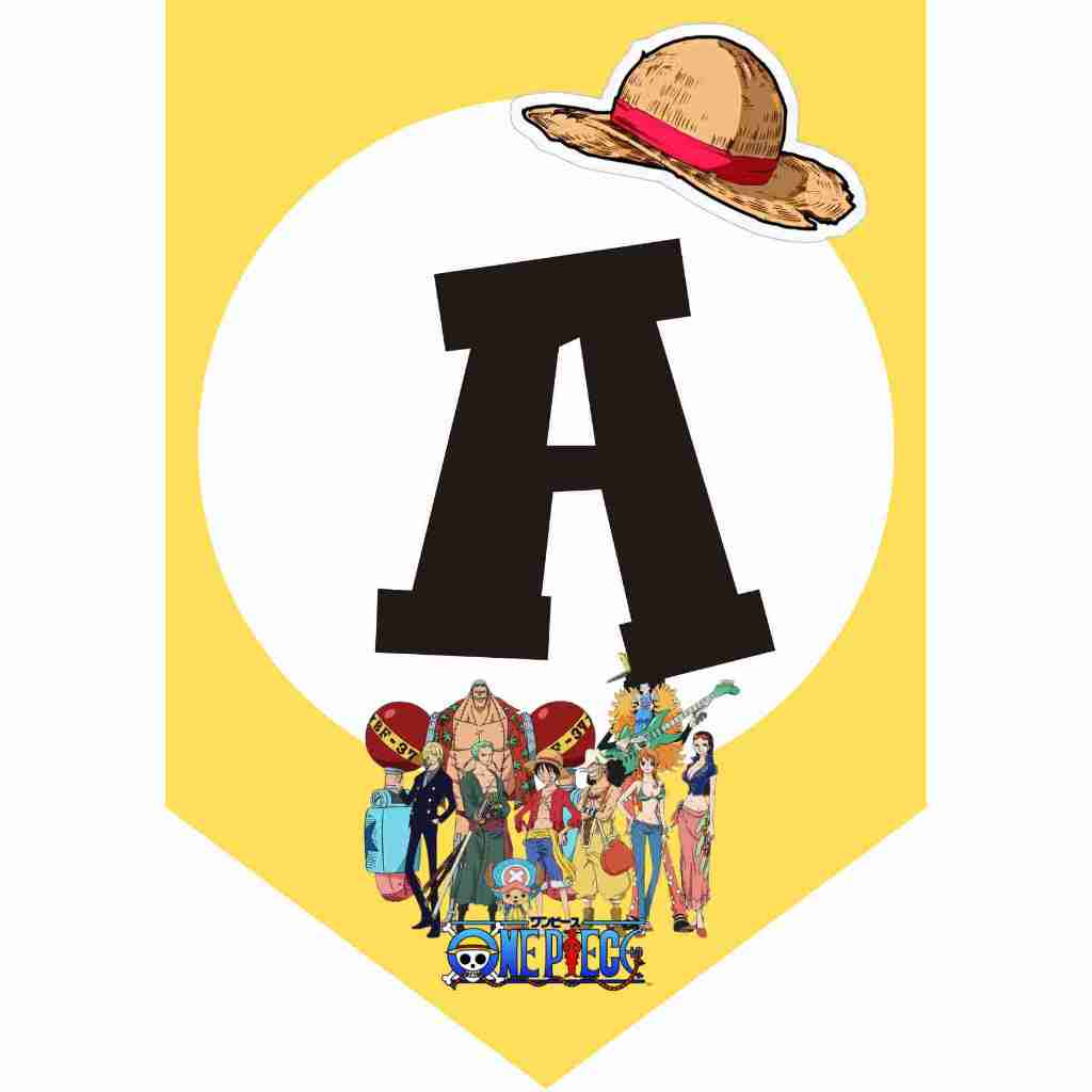 BUNTING FLAG / BANNER FLAG BIRTHDAY (SINGLE) CHARACTER