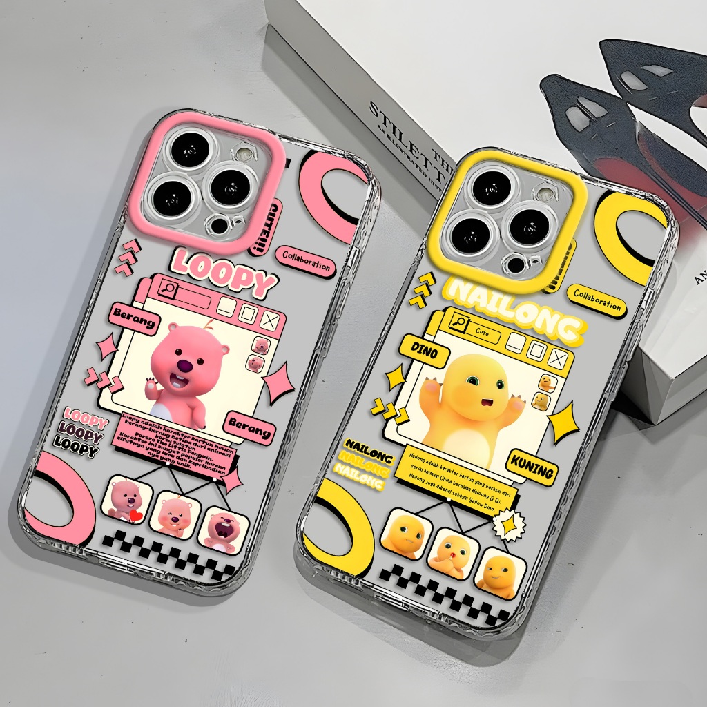 Soft Case Nailong Case Hp ZTE Nubia Neo 3 Neo 3 GT Neo 2 5G เพลง V60 V70 NFC A35 A55 A56 Softcase ใส