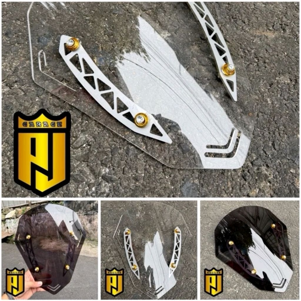 Visor Yamaha NMax Gen 2 Visor NMax New Gen 2 Short Visor NMax New 2020 - 2024 รถจักรยานยนต์