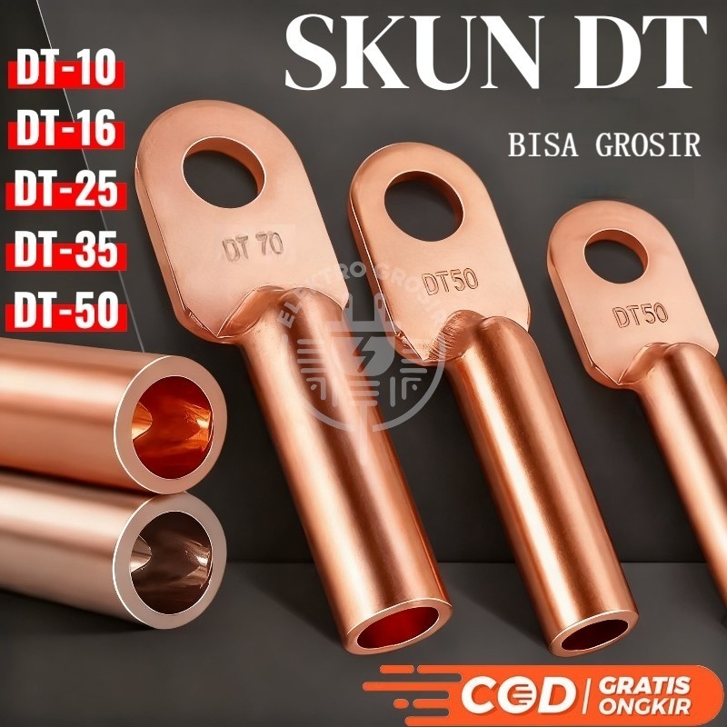 เทอร์มินัล Sukun DT Copper 10mm-50mm DT-10 DT-16 DT-25 DT-35 DT-50
