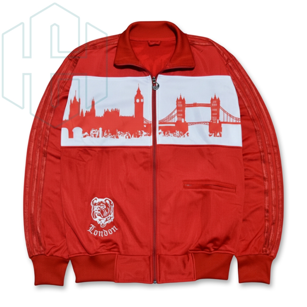 London Bridge Tracktop Jacket Full Tag & Label