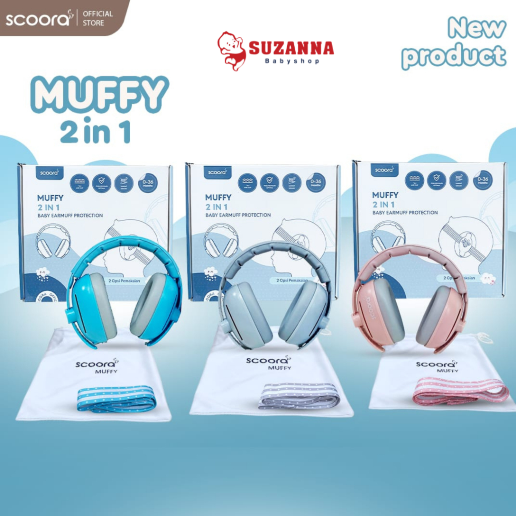Scoora Muffy Baby Earmuff ได้ถึง 24 เดือน