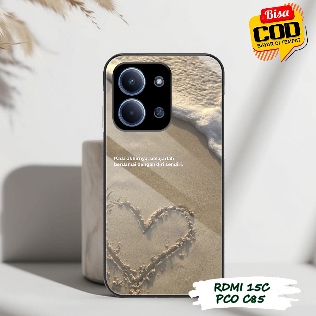 เคส HP REDMI 15C / POCO C85 - STORE CASE ( QUOTES ) - 2D Premium Glossy Softcase - เคสโทรศัพท์ - เคส