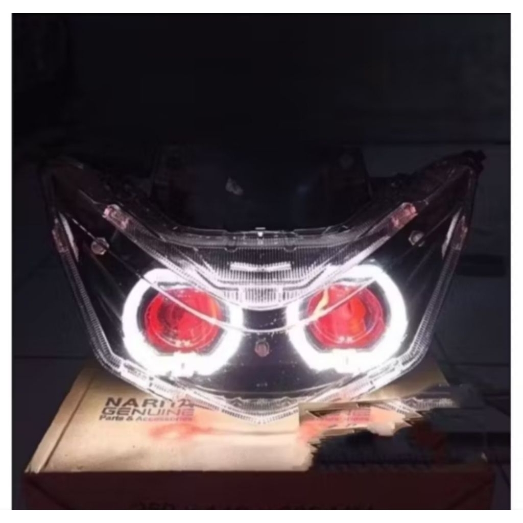 Beat Deluxe 2020-2023 ตัวสะท้อนแสงไฟหน้า Plus Bild Ala Ala Ala 2.5 Double Right ซ้าย