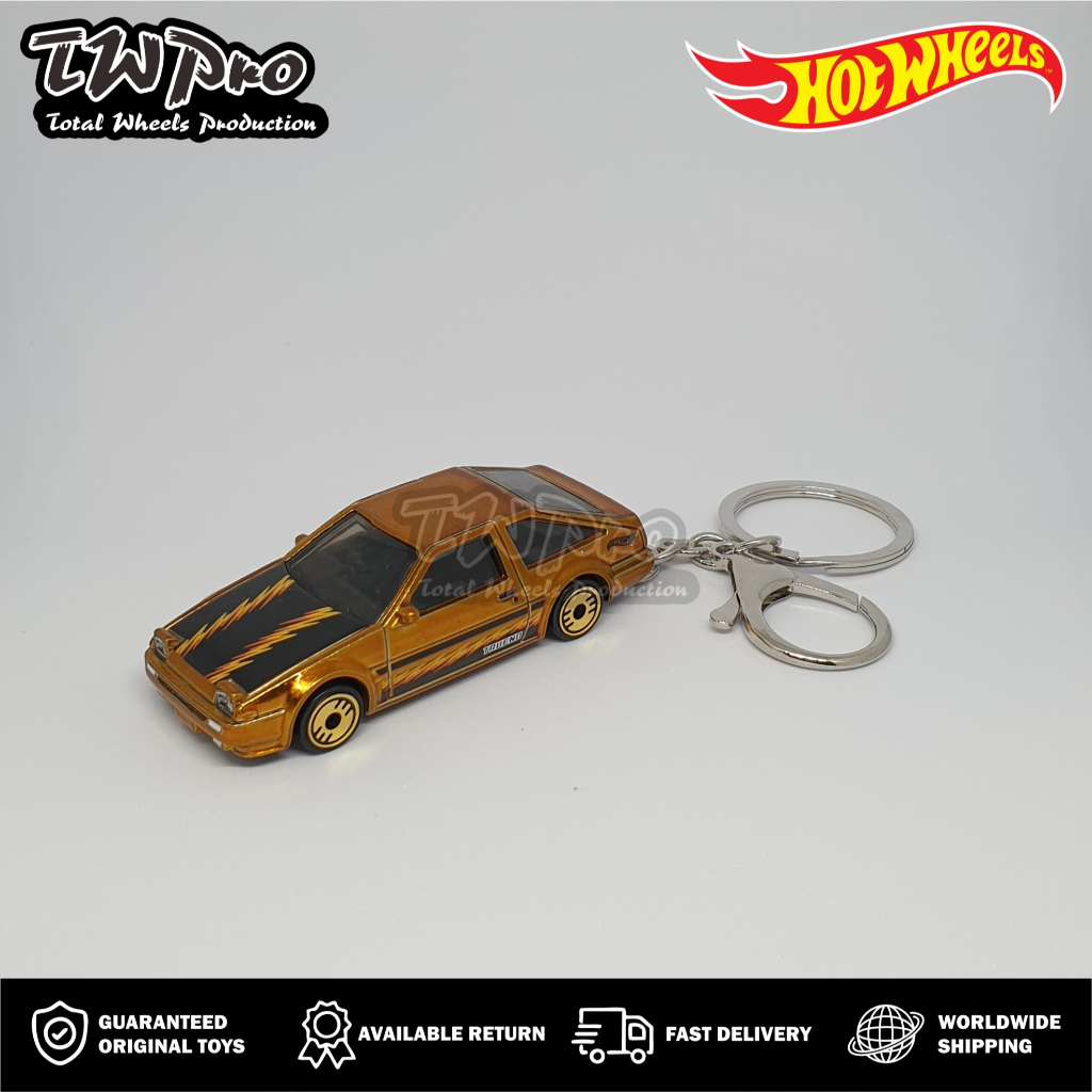 GANTUNGAN HOT WHEELS ULTRA HOT TOYOTA AE86 SPRINTER TRUENO KEYCHAIN - ORNIMP HOOK - KEYRING - พวงกุญ