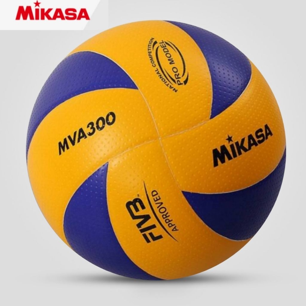 Mikasa Dot MVA300 วอลเลย์บอลดั้งเดิม Mikasa วอลเลย์บอล Bonus วาล์วและสุทธิ