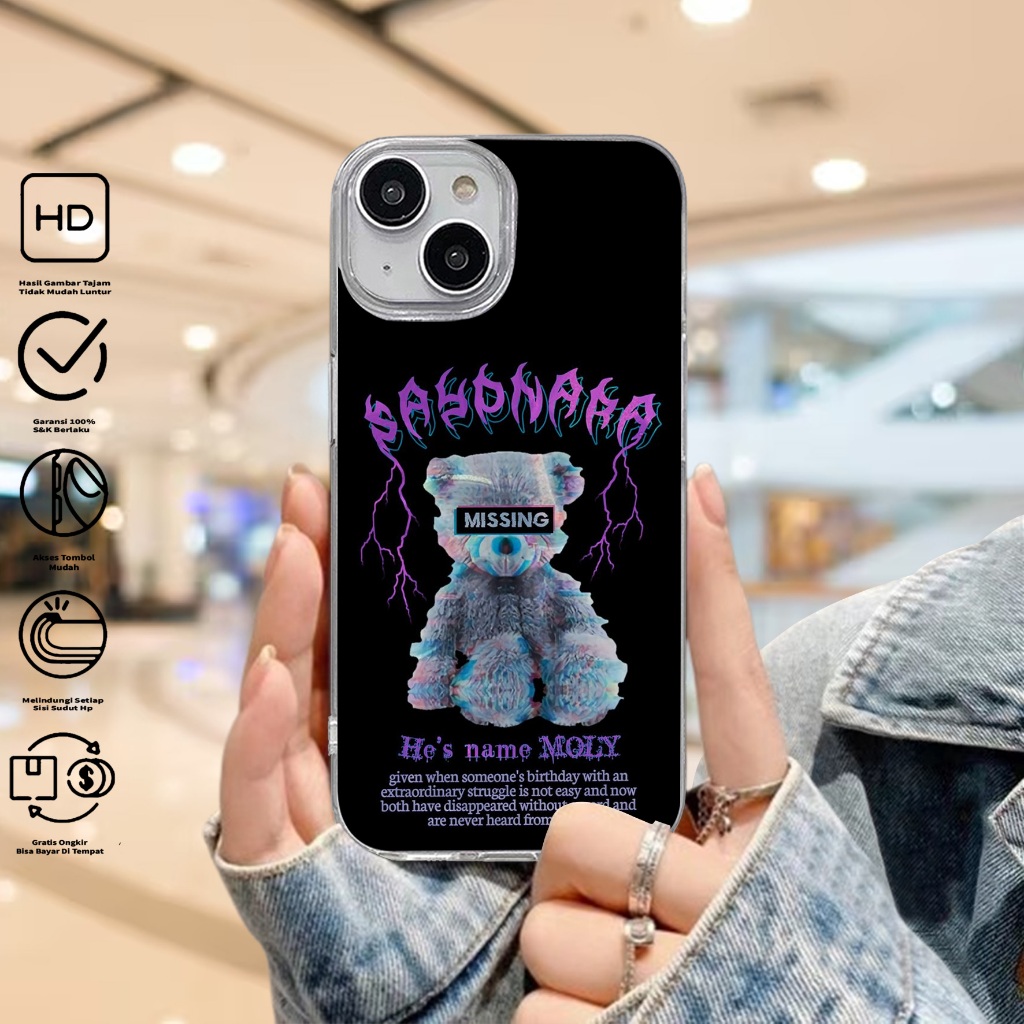 HP Phone Case For Vivo Y81 (WTR - BNK) - Phone Case For Vivo Y81 - Phone Silicone For Vivo Y81 - Pho