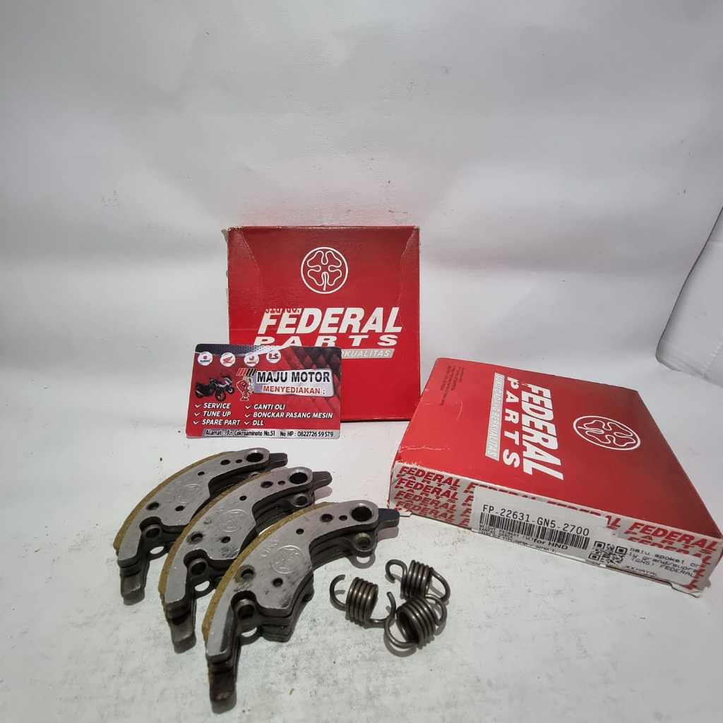 FEDERAL DOUBLE CLASPS เท่านั้น HONDA ASTREA GRAND PRIMA SUPRA X OLD SUPRA FIT STONE SPOKET รองเท้า K