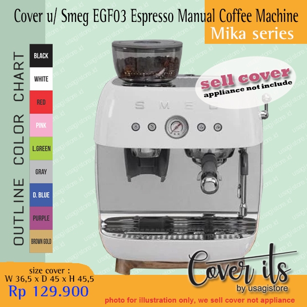 ฝาครอบสําหรับ SMEG EGF03 ESPRESSO MANUAL เครื่องชงกาแฟ