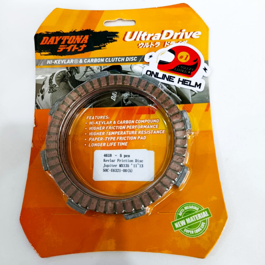 จานคลัทช์ DAYTONA JUPITER MX NEW 2011-2013 (4618)