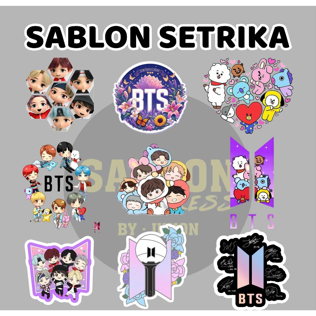 [ KOKOBOX ] IRON-ON SCREEN PRINTING / BTS KPOP DTF SCREEN PRINTING
