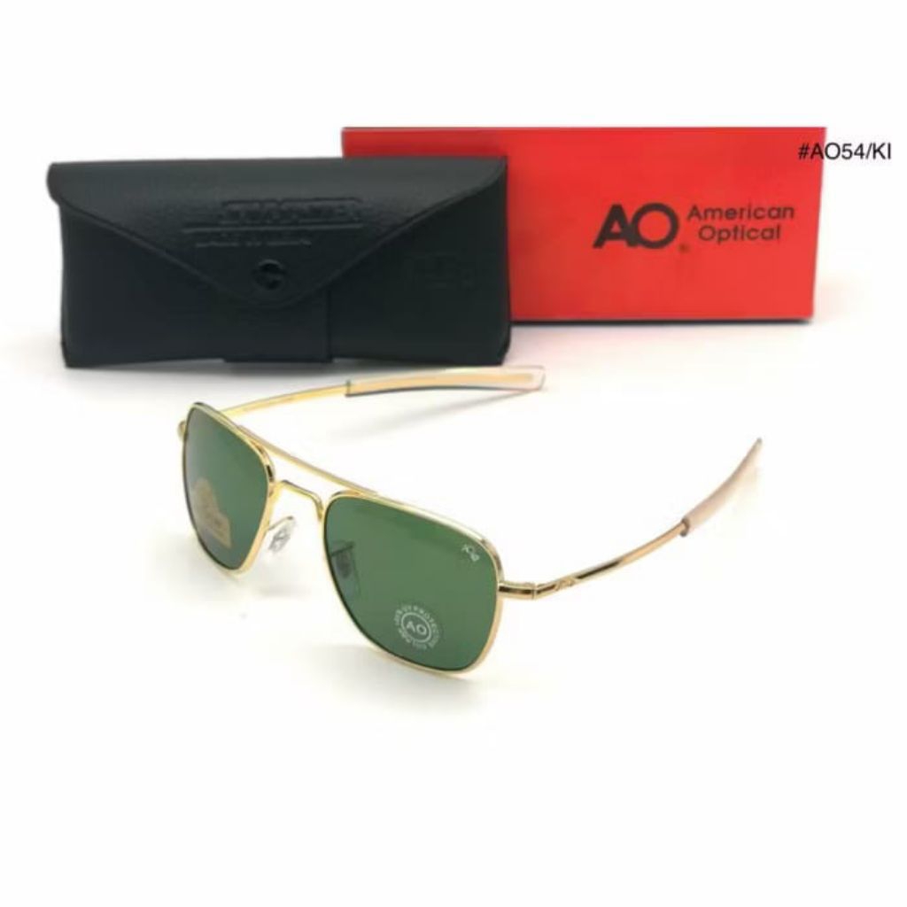 แว่นกันแดด A.Opolized Aviator สําหรับผู้ชายและผู้หญิงคลาสสิกหรูหรา