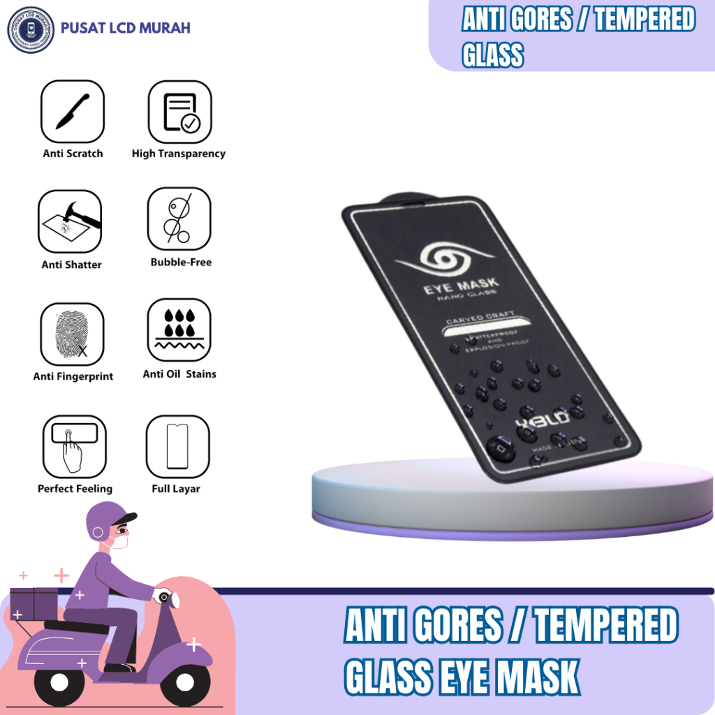TEMPERED GLASS / ANTI-SCRATCH SAMSUNG A14 5G HX EYE MASK