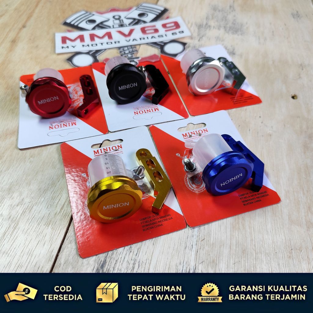 MINI CNC ถังน้ํามันเบรกพร้อมขายึด MINION CNC