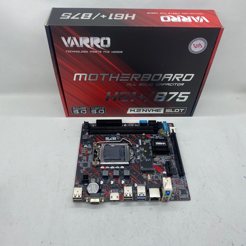 VARRO H61 ซ็อกเก็ตเมนบอร์ด 1155