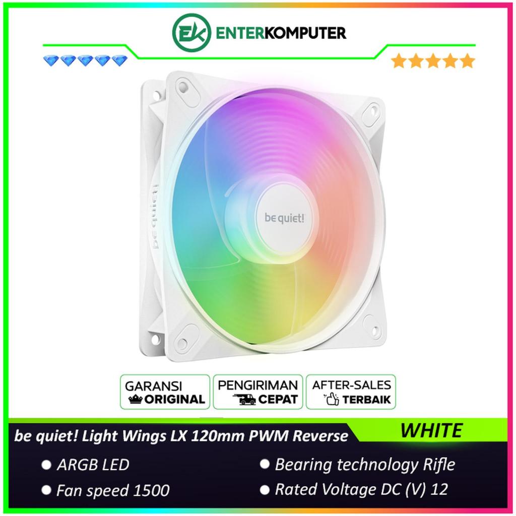 เงียบ! Light Wings LX 120 มม. PWM Reverse White - แสงประสิทธิภาพและการประทับใจที่ยอดเยี่ยม - สายเชื่