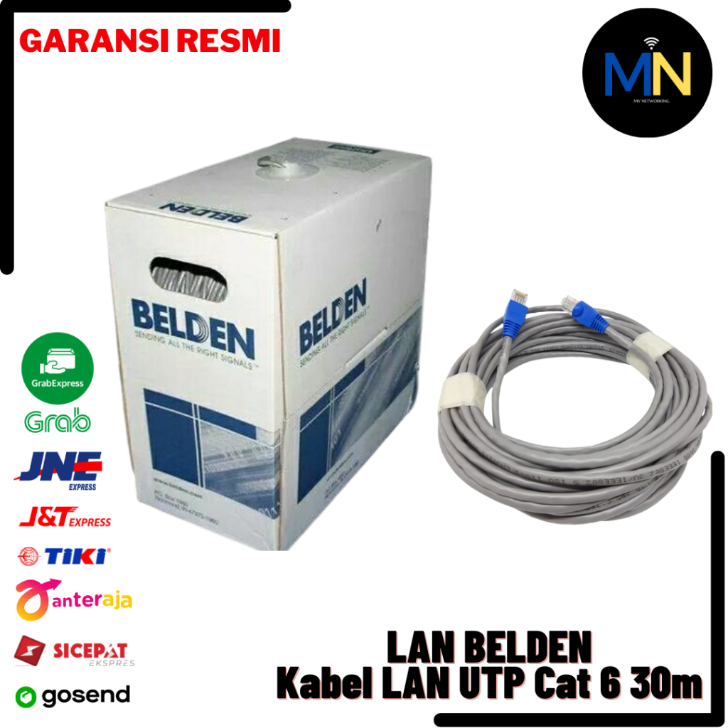 สาย LAN UTP Cat 6 30m UTP Cat6 สาย 30 เมตร ไม่แมว 5