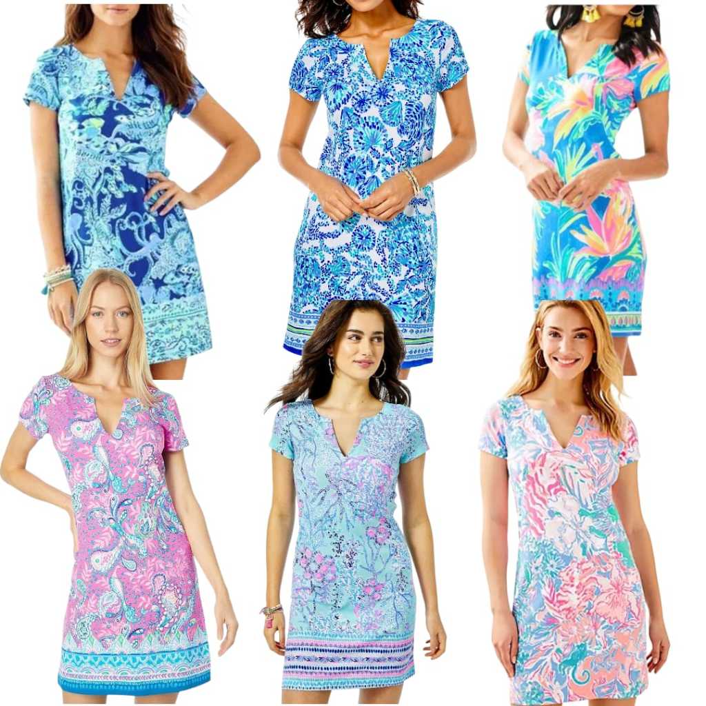 ชุดเดรส Midi ของผู้หญิง UPF Pulitzer คอวีคละสี TZR21263