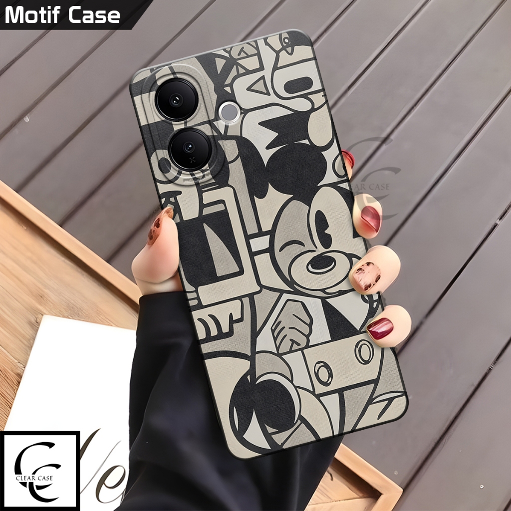 เคสใส - VIVO V60 LITE SILICONE PRO CAMERA ยืดหยุ่นได้ - VIVO V60 V50 LITE