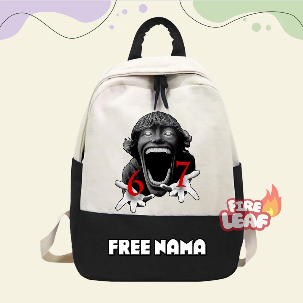 SCP 67 KID SCHOOL BACKPACK ฟรีพิมพ์ชื่อ
