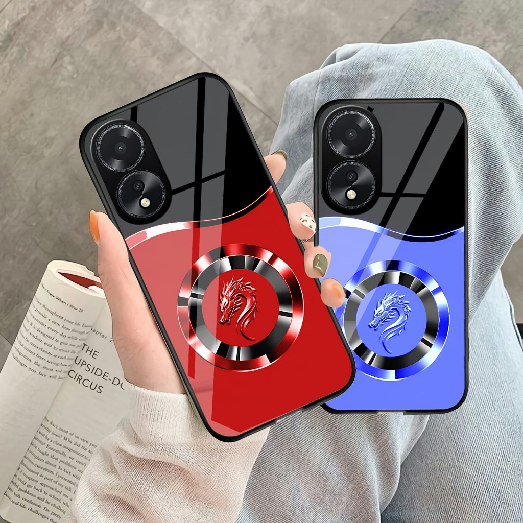 Softcase Glass Oppo A38 A18 A5 PRO A6 PRO A60 A58 5G/A78 5G - Cool Case Oppo A38 A18 (U627)