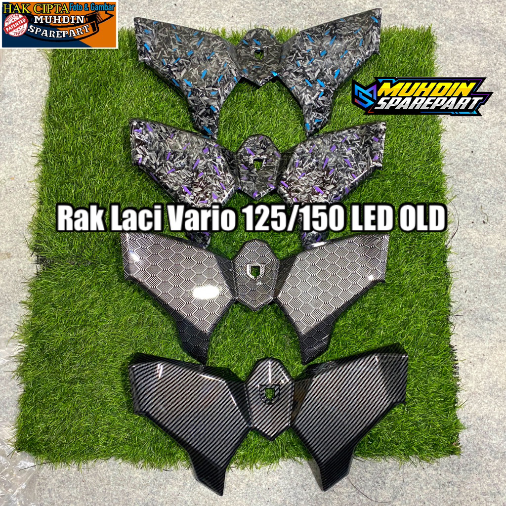 Dashboard Pocket Drawer Rack Cover Vario 125/150 Led Old lama carbon Dip wtp ปลอม