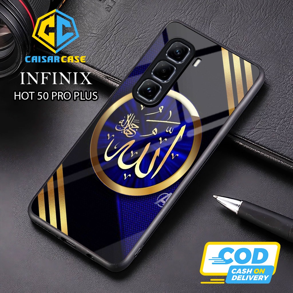 เคส Infinix Hot 50 Pro Plus - เคส Infinix Hot 50 Pro Plus Glass Softcase - เคส Infinix Hot 50 Pro Pl