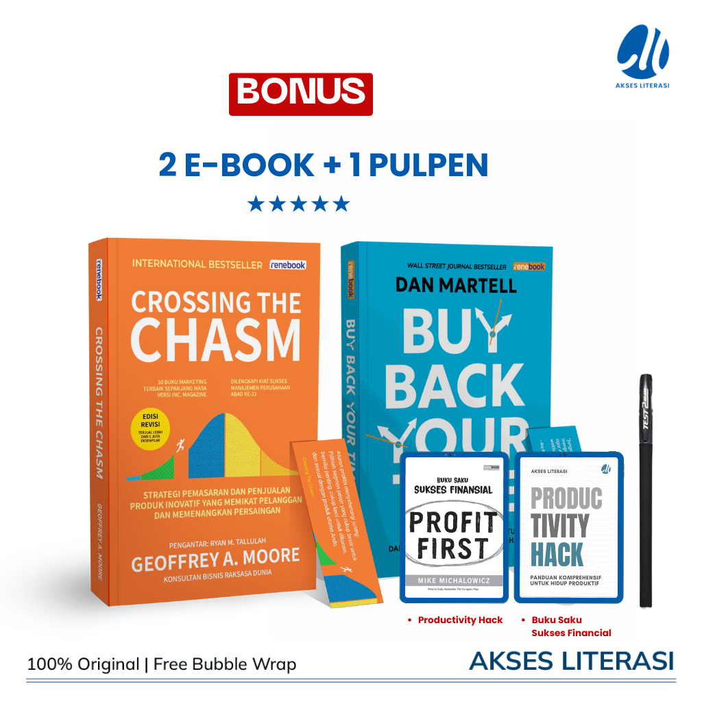[BUSINESS PACKAGE]Crossing The Cham Book & Buy Your Time Book