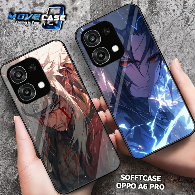 MV590 OPPO A6 PRO GLASS SOFTCASE - เคส OPPO A6 PRO - ใหม่ล่าสุด OPPO A6 PRO SILICONE CASE 2025