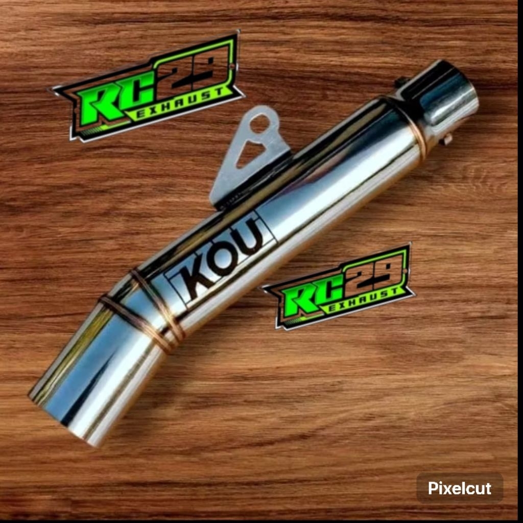 Canister/ekzos Only Kou Aun Daeng sai4 ท่อ 51 มม. สําหรับรถจักรยานยนต์ทั้งหมด