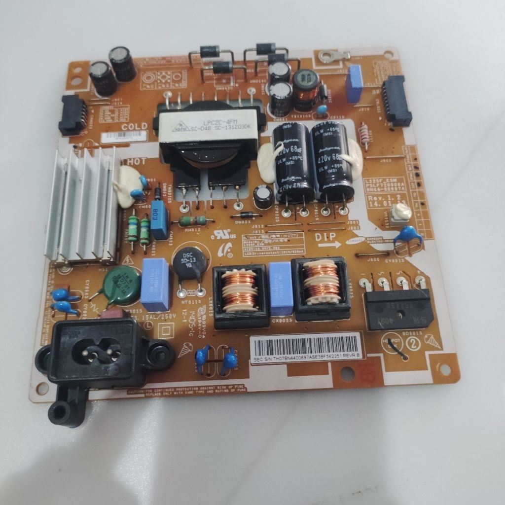 Samsung UA32H5500 แหล่งจ่ายไฟทีวี Led 32H5000 32H5505 32H