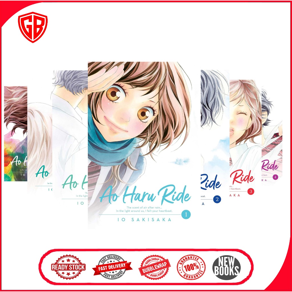 Manga Ao Haru Ride (ซีรีส์ 13 เล่ม) โดย Io Sakisaka