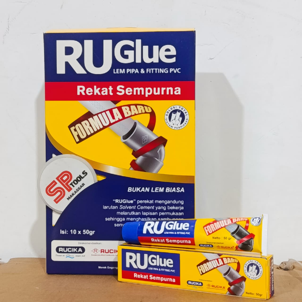 RU GLUE PIPE GLUE / หลอด PVC 50 กรัม