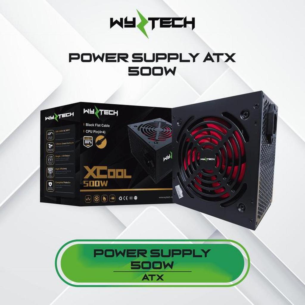 พาวเวอร์ซัพพลาย Wyztech XCOOL 500Watt - PSU 500 วัตต์