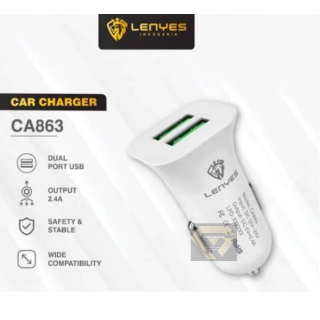 LENYES 2USB CA - 863 SAVER ADAPTER