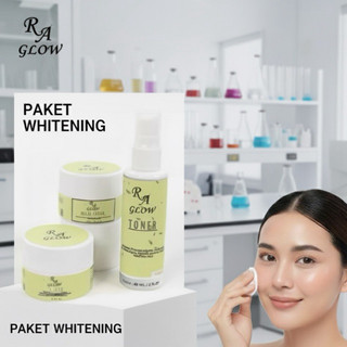 RA GLOW 100% Original/paket whitening/paket kulit berminyak / pemutih wajah / PAKET HEMAT ISI 3 / CREAM PEMUTIH WAJAH BPOM / CREAM SUSAH PUTIH / CREAM GLOWING / CREAM FLEK / CREAM KULIT KUSAM / NIGHT CREAM FLEK / DAY CREAM WHITENING / TONER AHA BHA