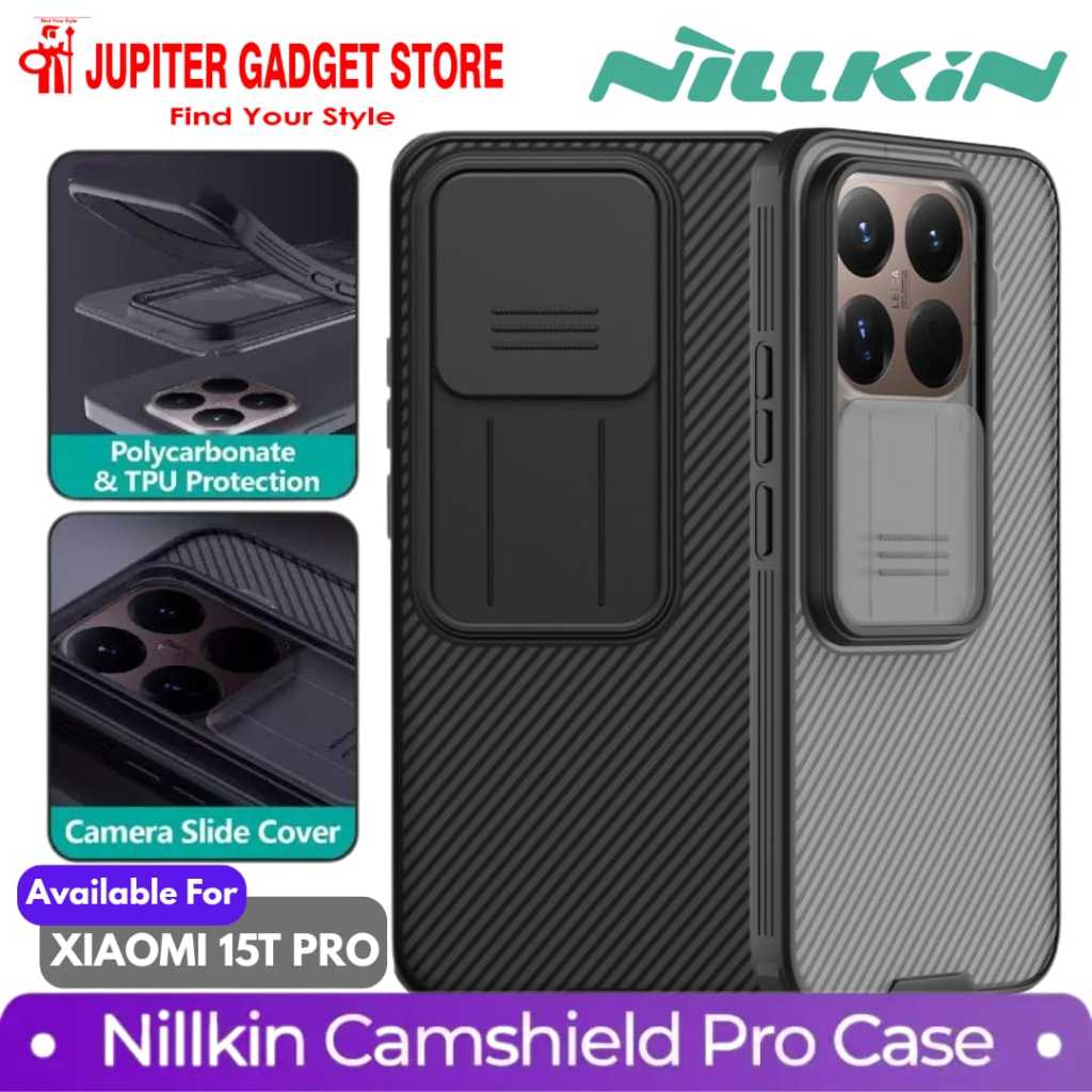 Xiaomi 15T Pro Nillkin Camshield Pro Hardcase Camera Protect