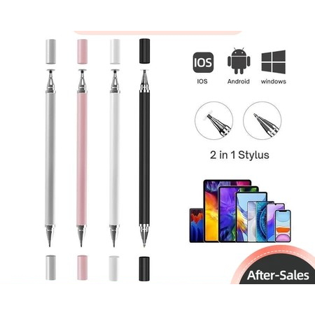 PS303- 2 in 1 Universal Stylus ปากกาสําหรับแท็บเล็ตโทรศัพท์มือถือ Android ios โทรศัพท์ iPad อุปกรณ์เ
