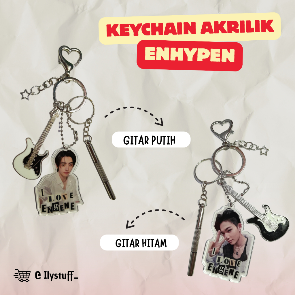 พวงกุญแจ GANTUNGAN Enhypen // พวงกุญแจ Enhypen // พวงกุญแจอะคริลิค // พวงกุญแจ Kpop