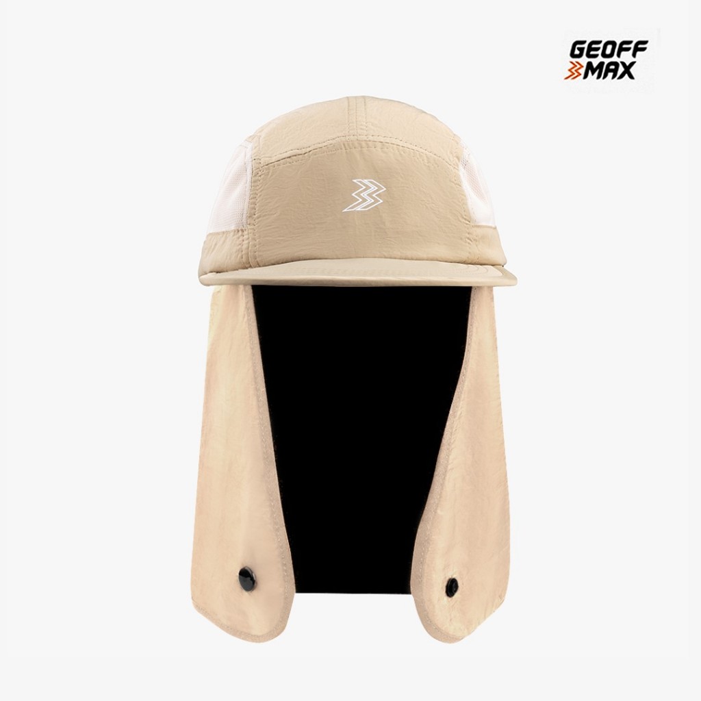 Geoff Max - Alpen Beige Hat Trail Run Sunshield Hat สําหรับผู้ชายและผู้หญิง