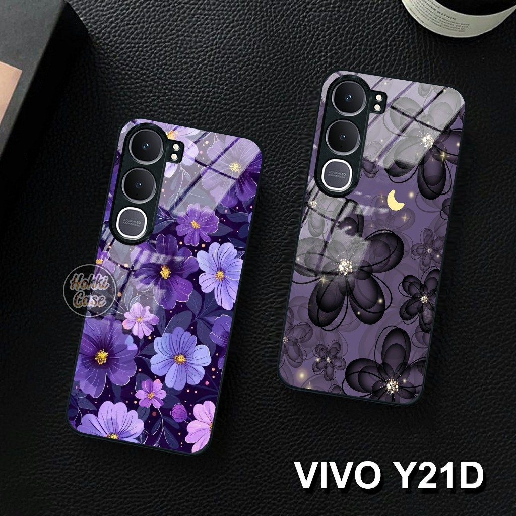 เคส HP Vivo Y21D - เคส Vivo Y21D Glass Softcase ล่าสุด - เคส Vivo Y21D - ซิลิโคนสําหรับ Vivo Y21D - 