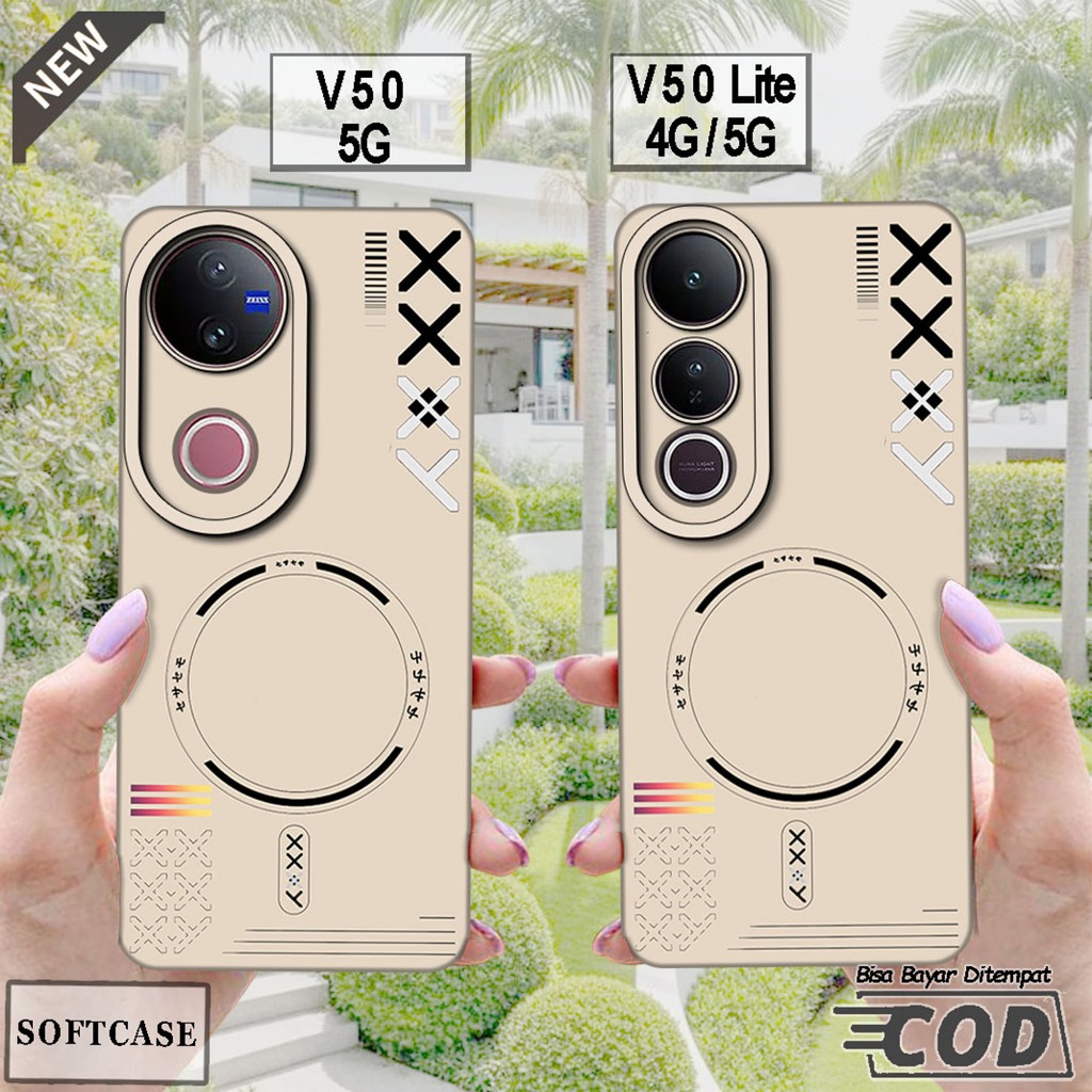 เคส VIVO V50 5G 2025 - เคส VIVO V50 LITE 4G/5G 2025 _เคสซิลิโคนสีดําใส ยืดหยุ่น ยืดหยุ่น ยืดหยุ่น ยื