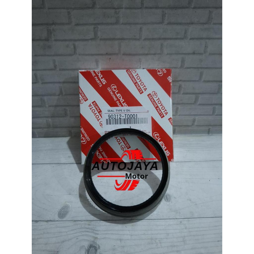 ซีลน้ํามันล้อหน้า HILUX DC FORTUNER 90312-T0001 ต้นฉบับ