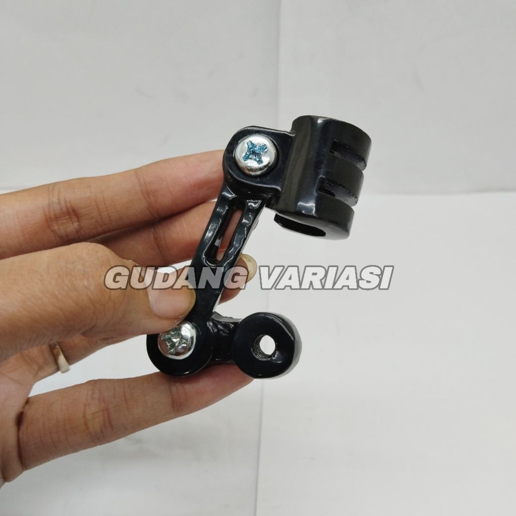 CNC เบรคสั้นท่อ BRAKE CABLE MOUNT CNC รุ่นท่อไอเสียด้านหน้า BRAKE HOSE BRACKET SMALL BRAKE HOSE BRAC