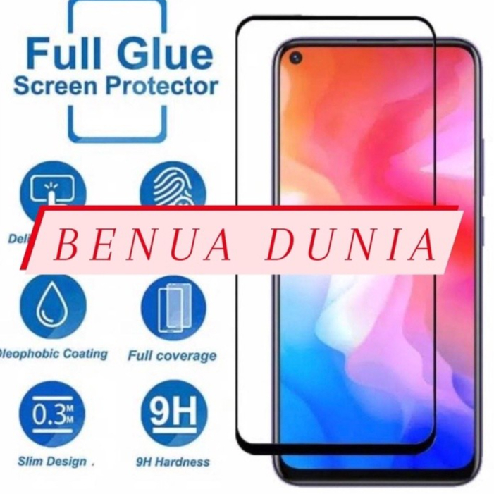 TEMPERED FULL VIVO V20, V20 SE, V21 NEW, Z1 PRO, S1, S1 PRO FULL GLUE