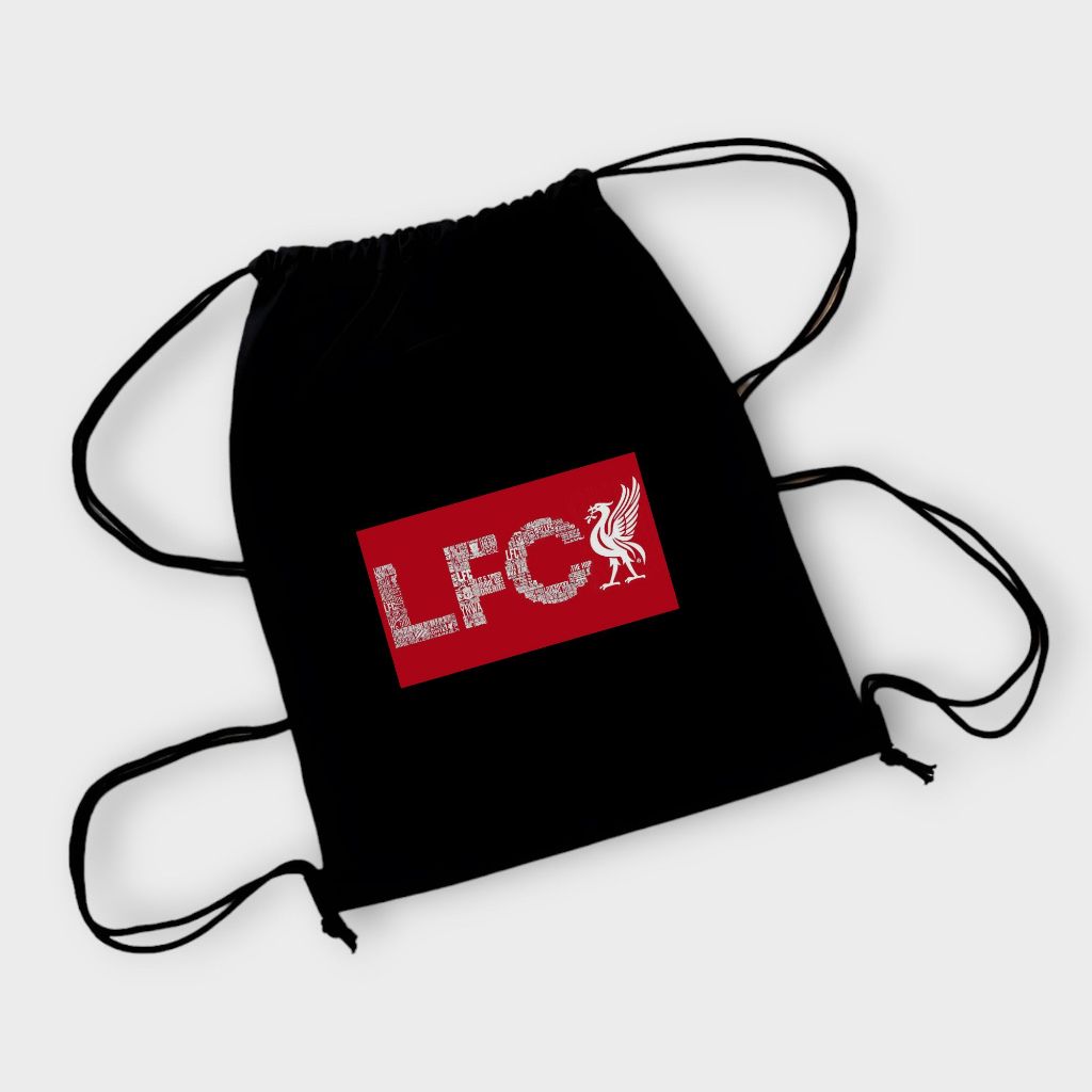 Stringbag Bola Football Club string bag Drawstring backpack screen Print cloth FOOTBALL CLUB Drawstr