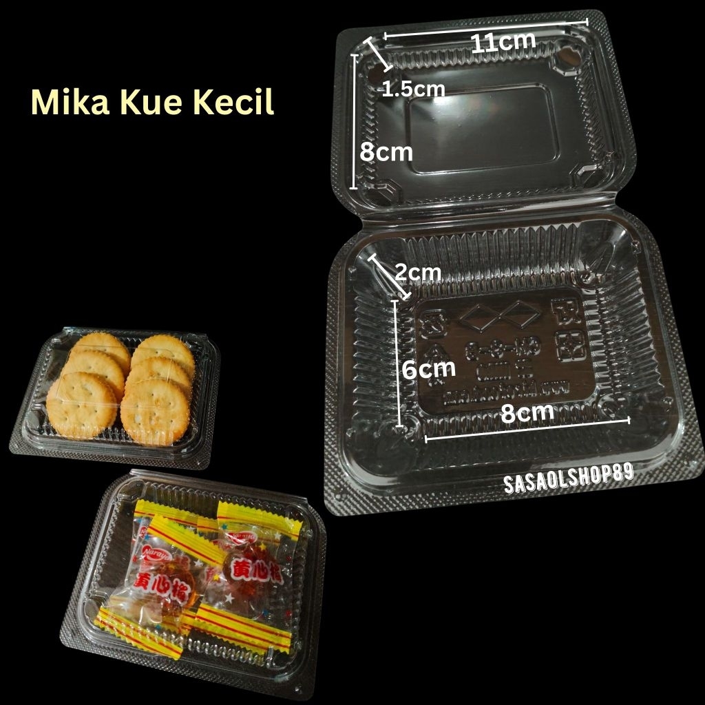 เค้กมิก้า 11x8ซม. CH3B Mika Sushi Mika Dimsum (25ชิ้น)