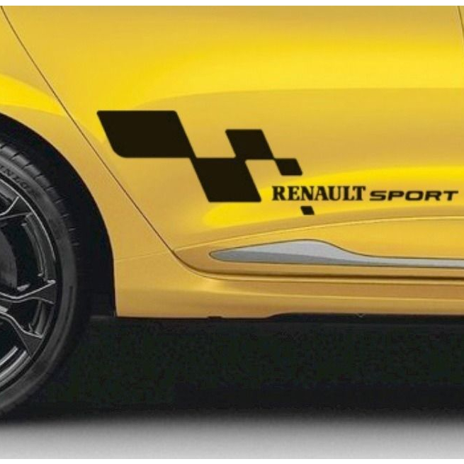 RENAULT SPORT Stickers // สติ๊กเกอร์ติดรถ Renault // สติ๊กเกอร์ติดรถ Renault - RN44