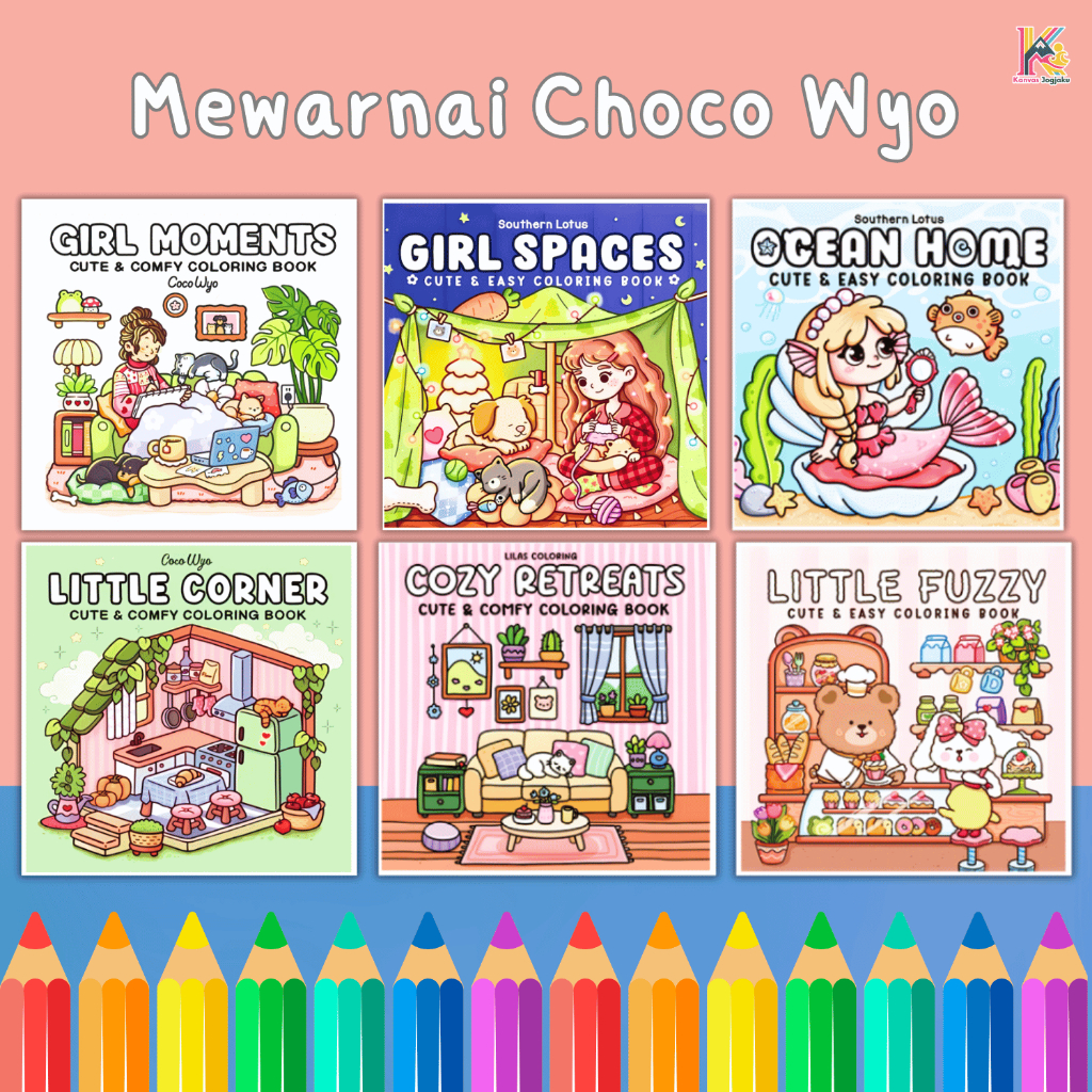 Girl Moment สมุดระบายสีสําหรับผู้ใหญ่และวัยรุ่น 25 หน้า สมุดระบายสีเพื่อการผ่อนคลาย Aesthetic Relaxi